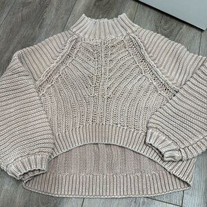 Free People sweetheart mock neck sweater
